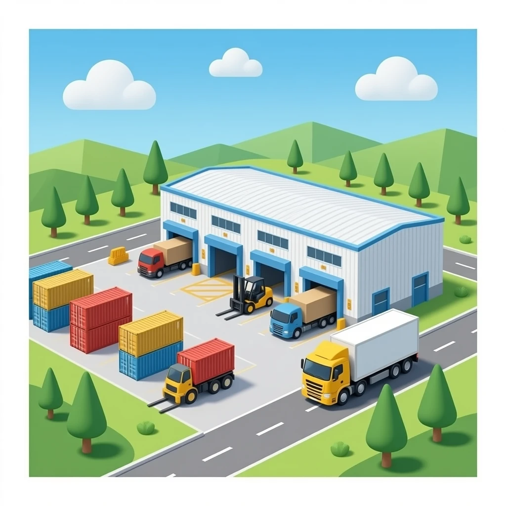 shipping center emoji