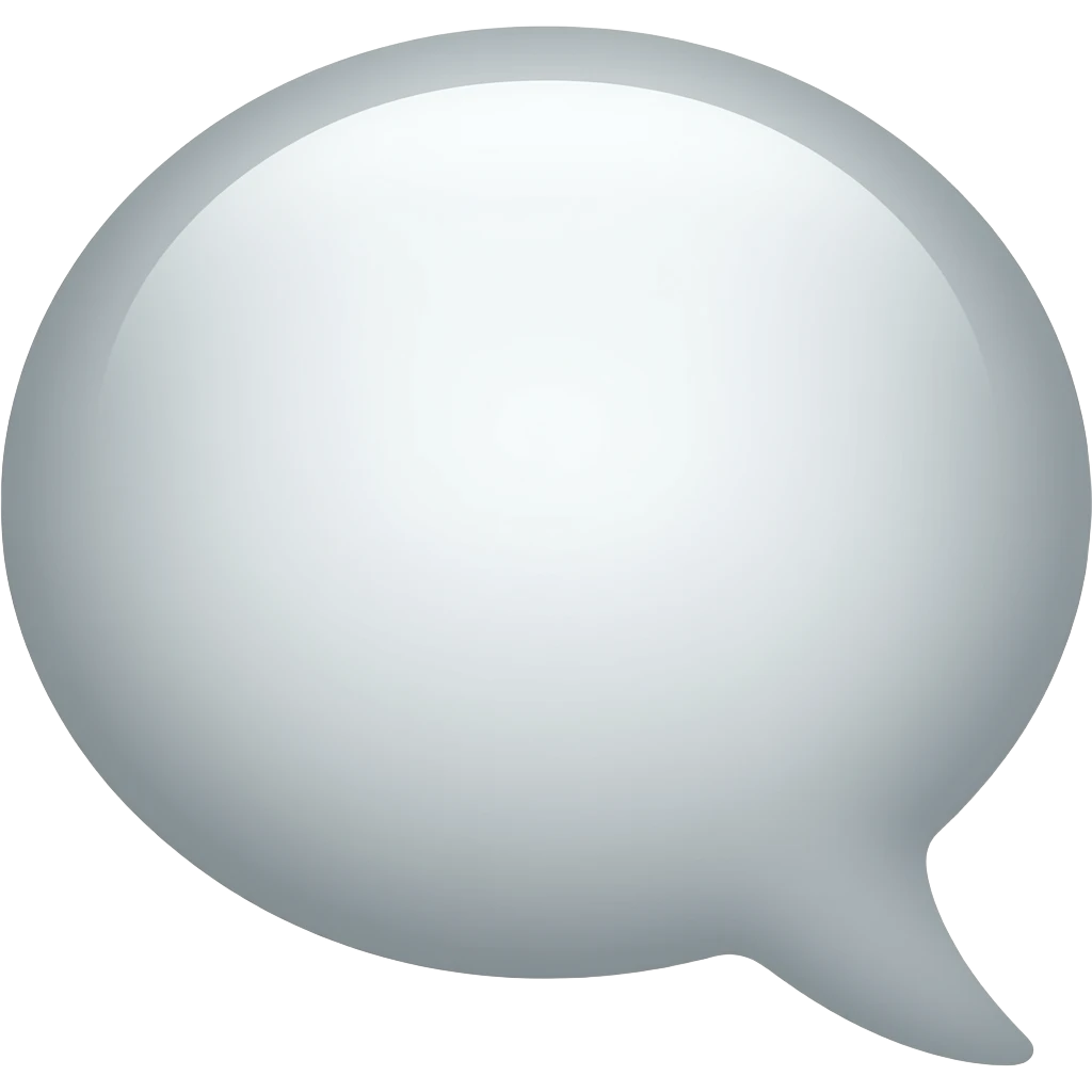 text bubble emoji