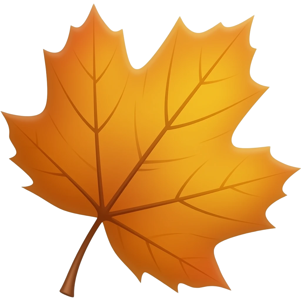 Fall Autumn Leaves emoji