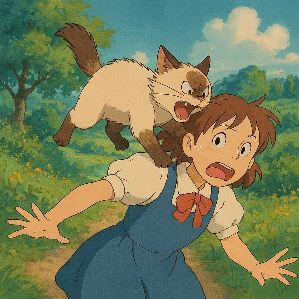 cat attack emoji