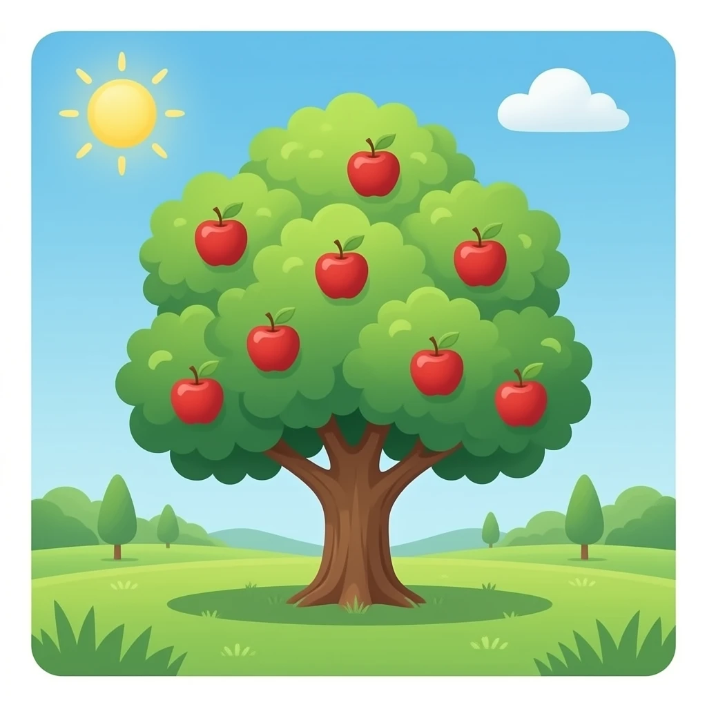 apple tree emoji