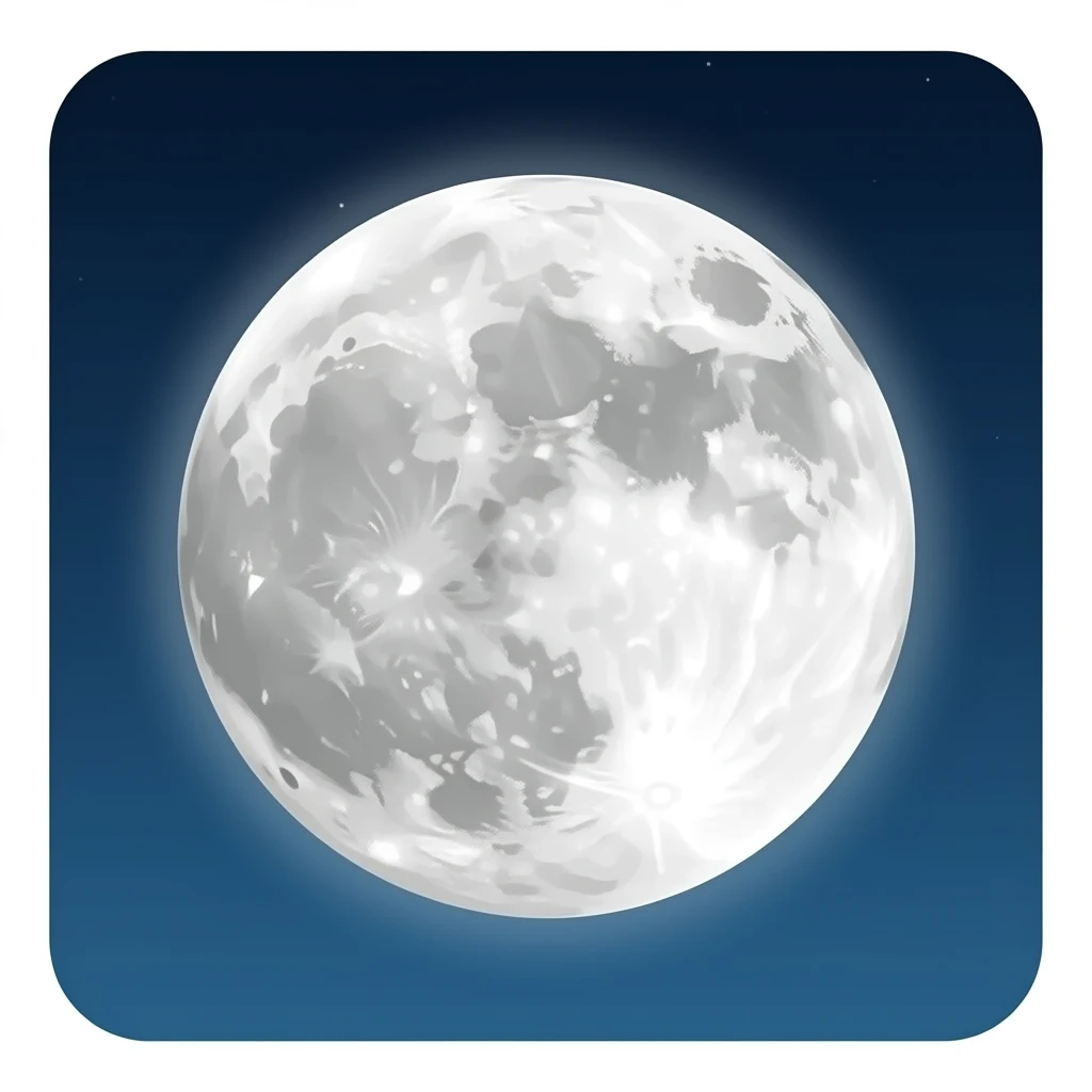 FULL MOON emoji
