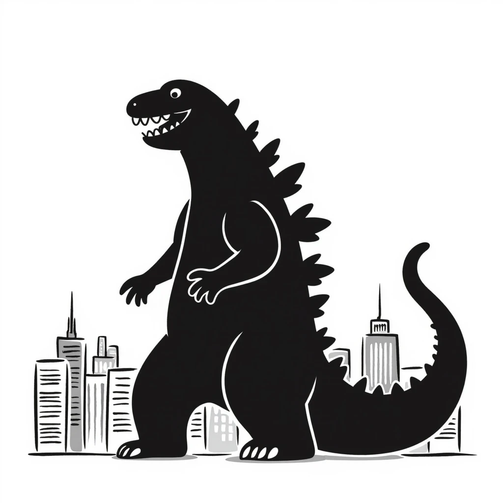 Godzilla emoji
