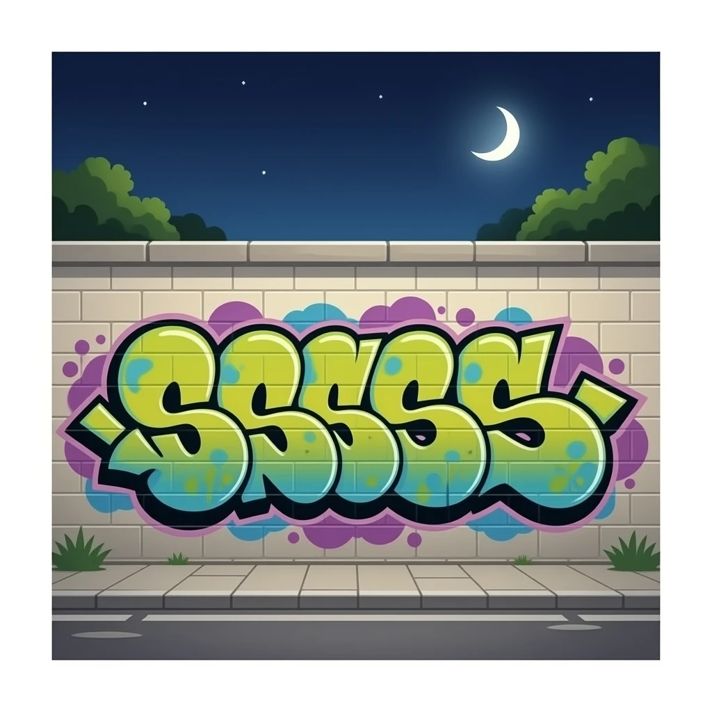 grafitti wall emoji