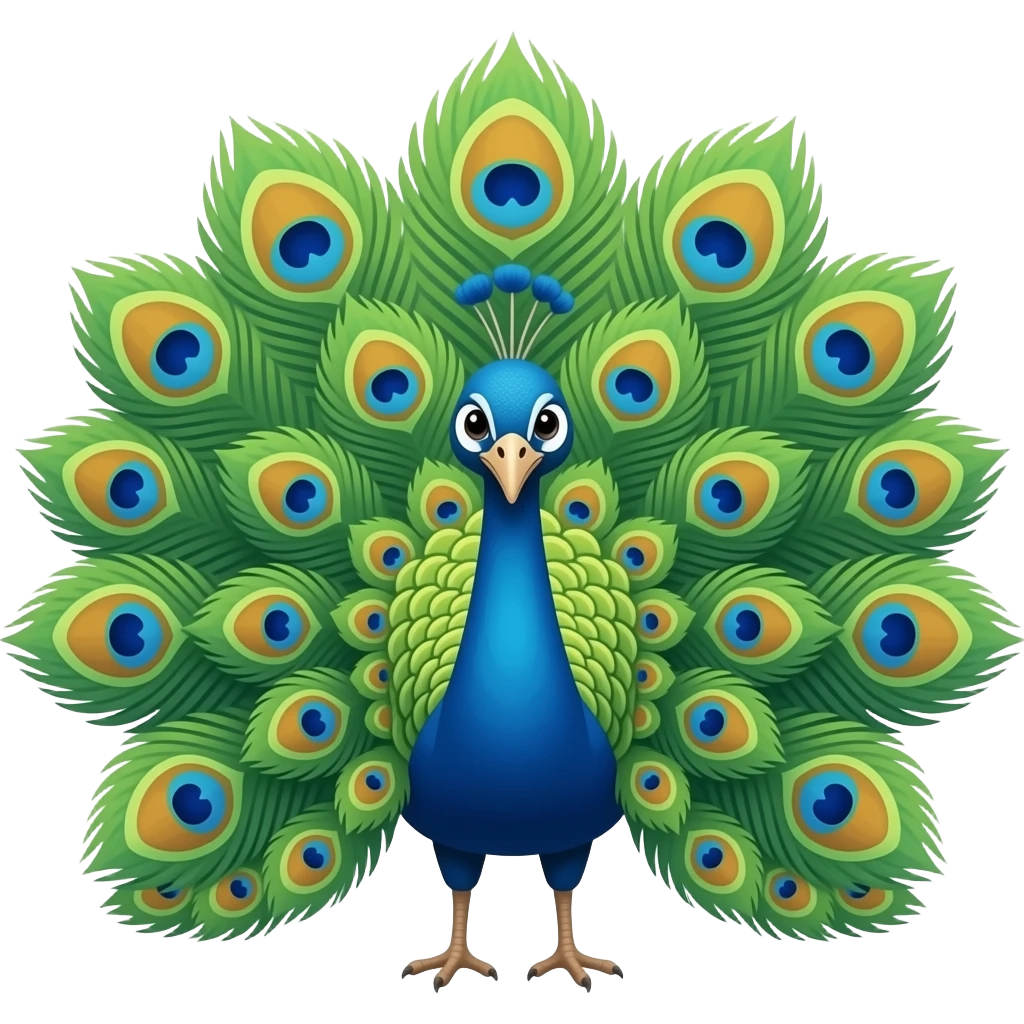 Emoji Peacock emoji