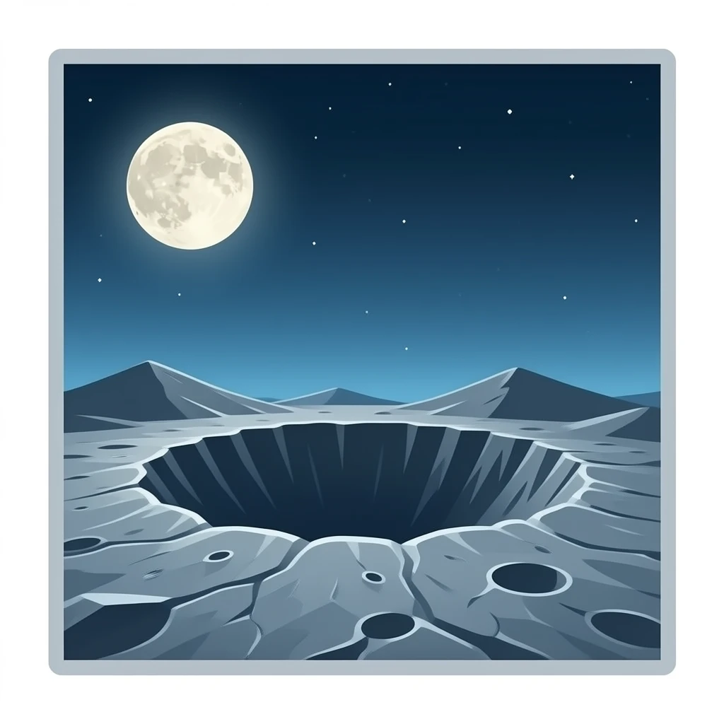 Crater emoji