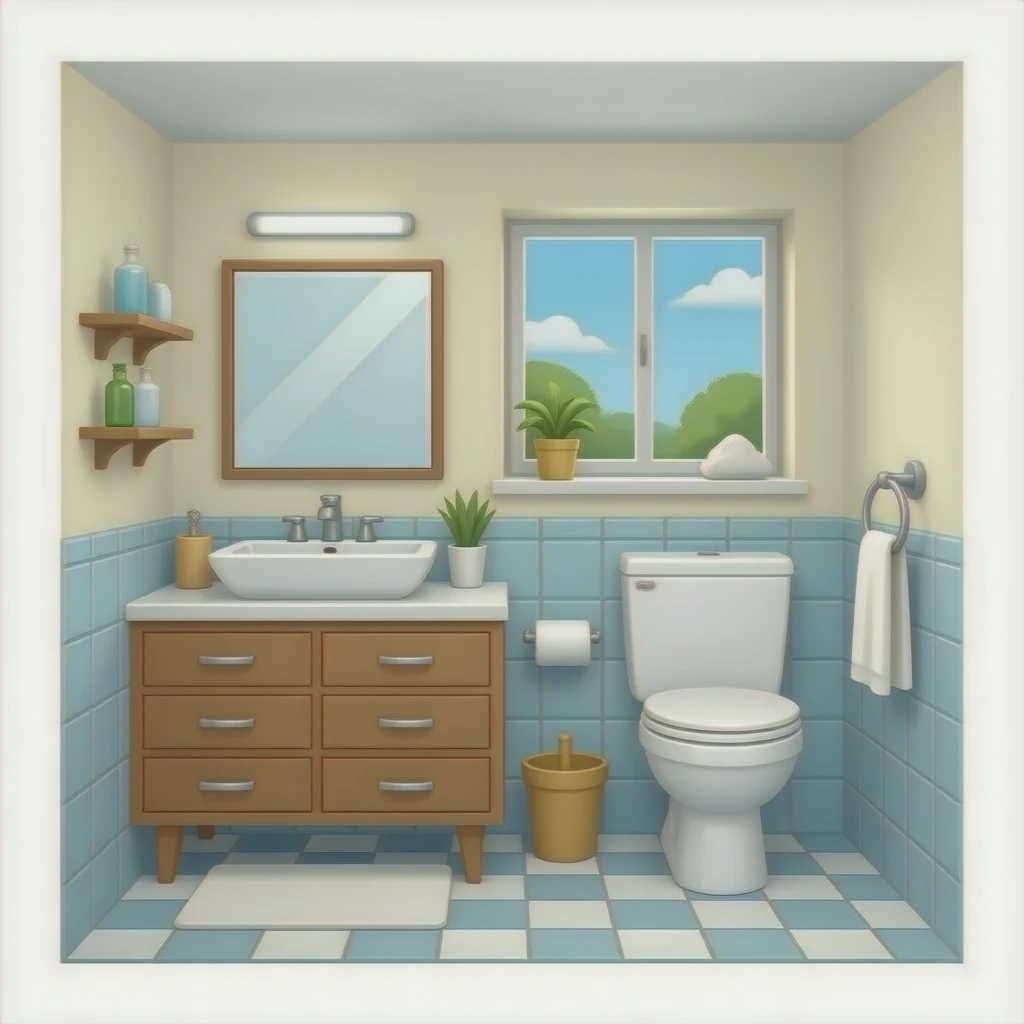 salle de bain emoji