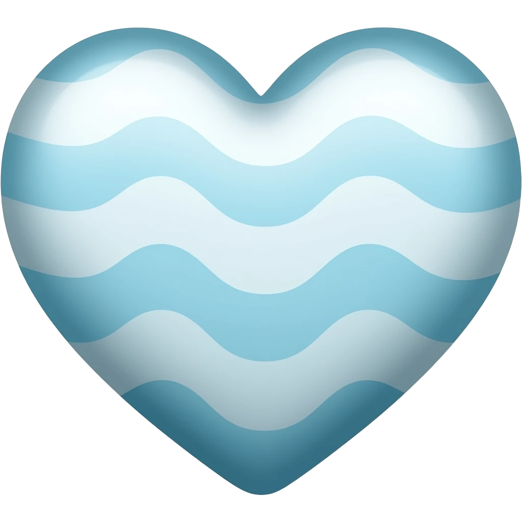 Сделай морское сердечко emoji