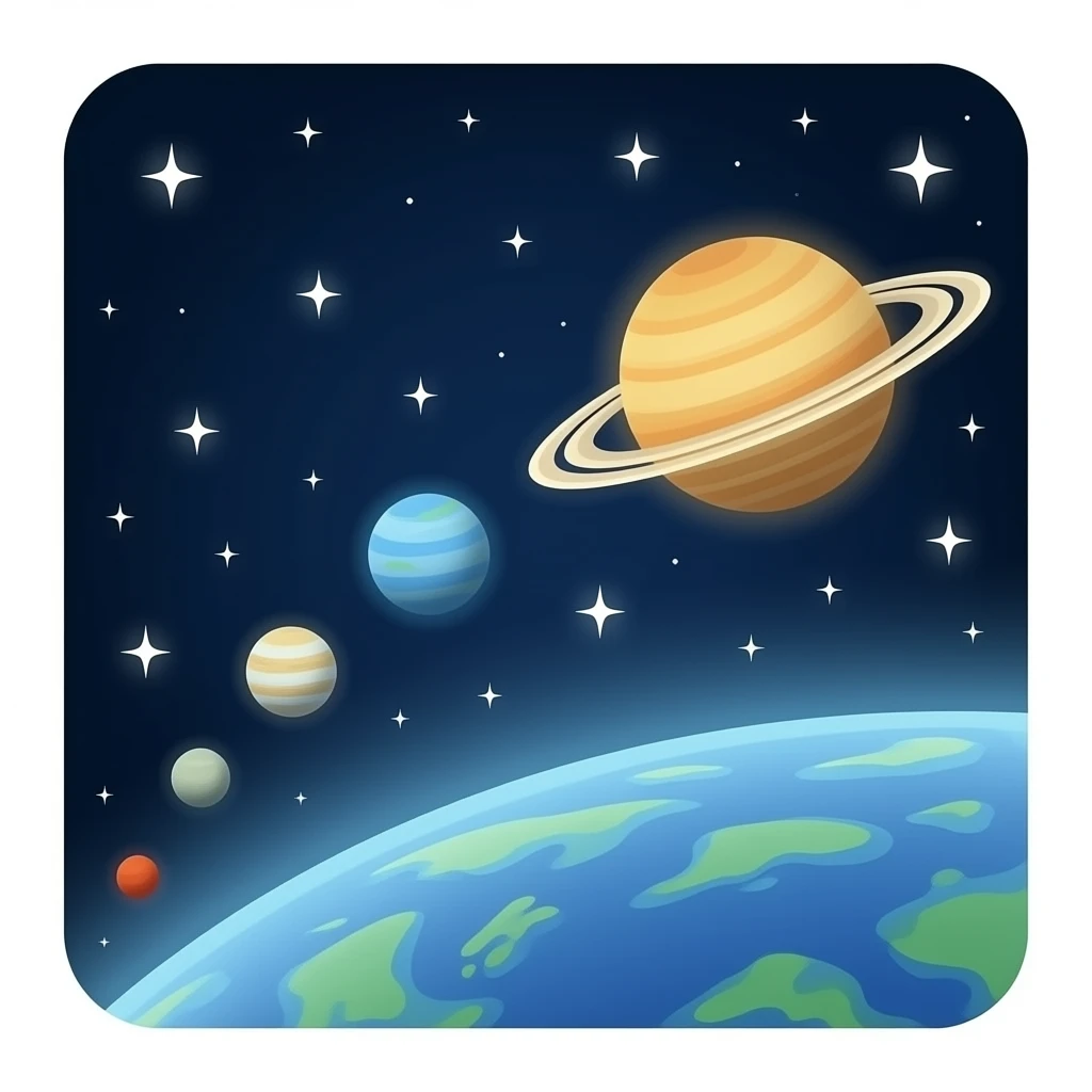 solar system emoji