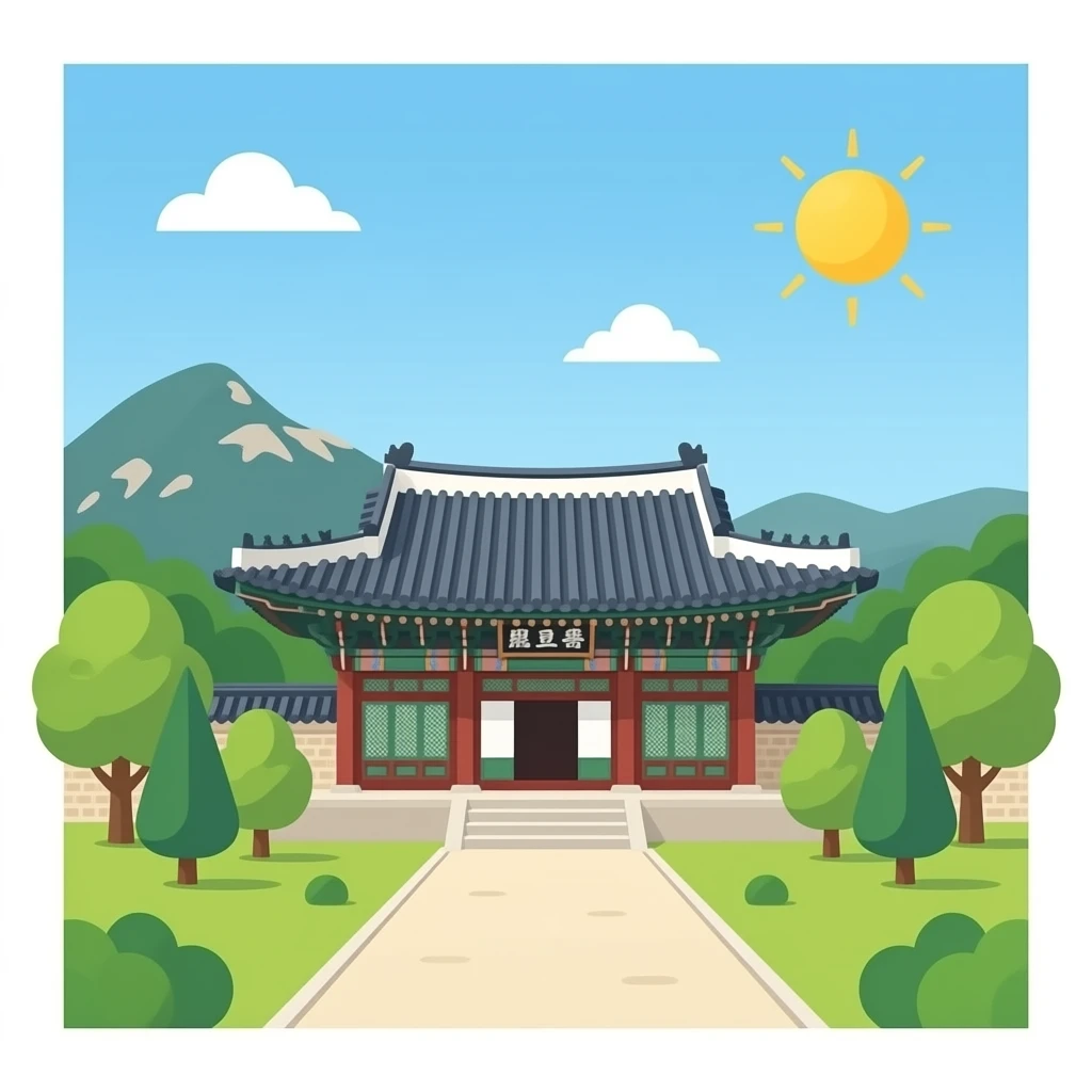 korea temple emoji