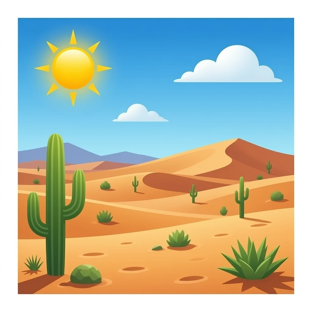 Wüste emoji