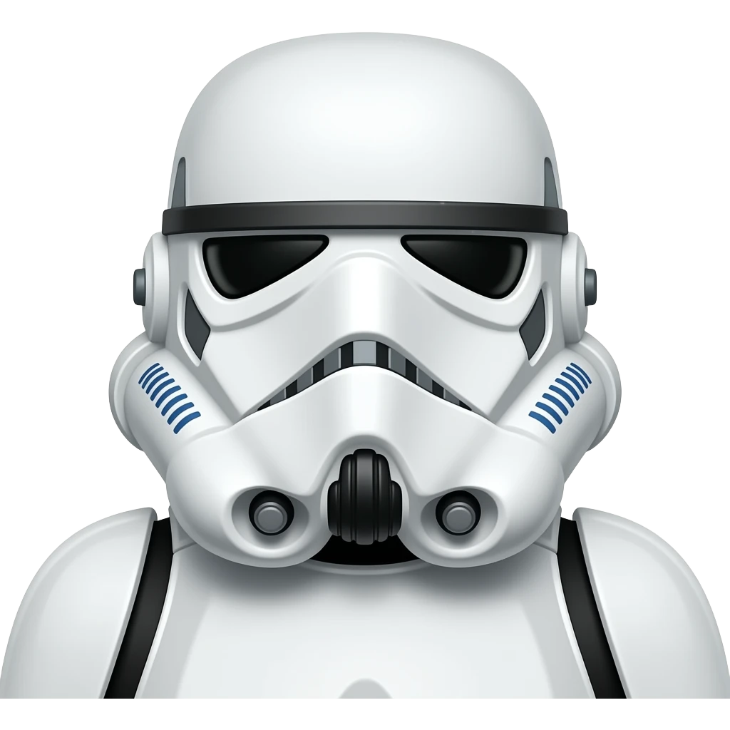 Star Wars storm trooper emoji