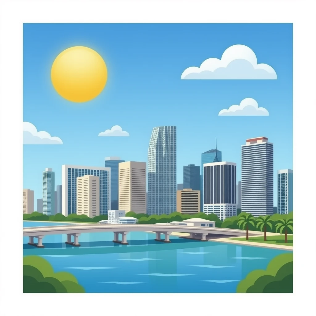 Miami emoji