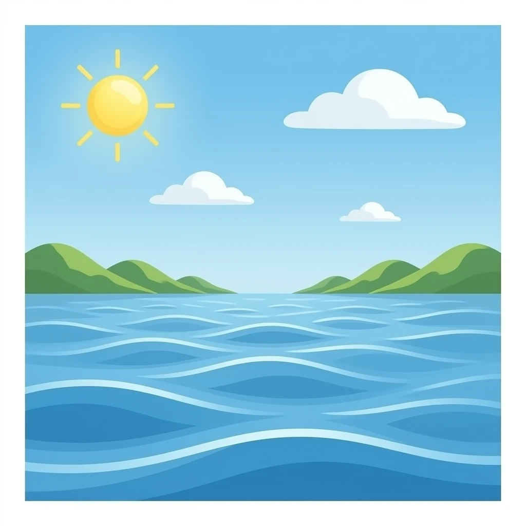tiny waves emoji