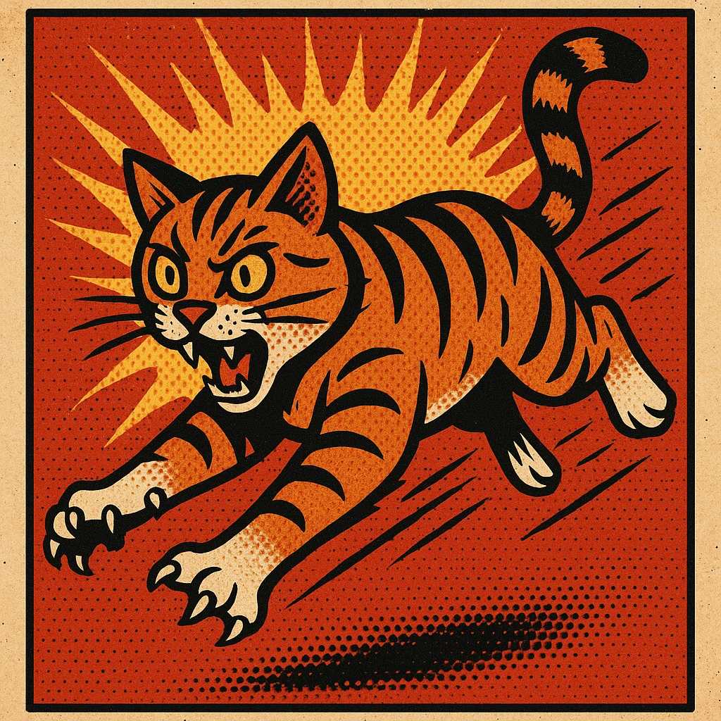 cat attack emoji