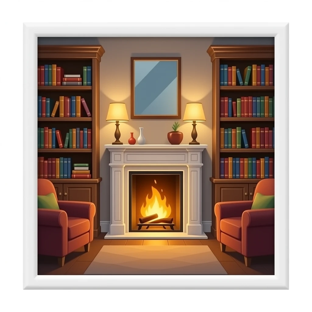 fireplace library emoji
