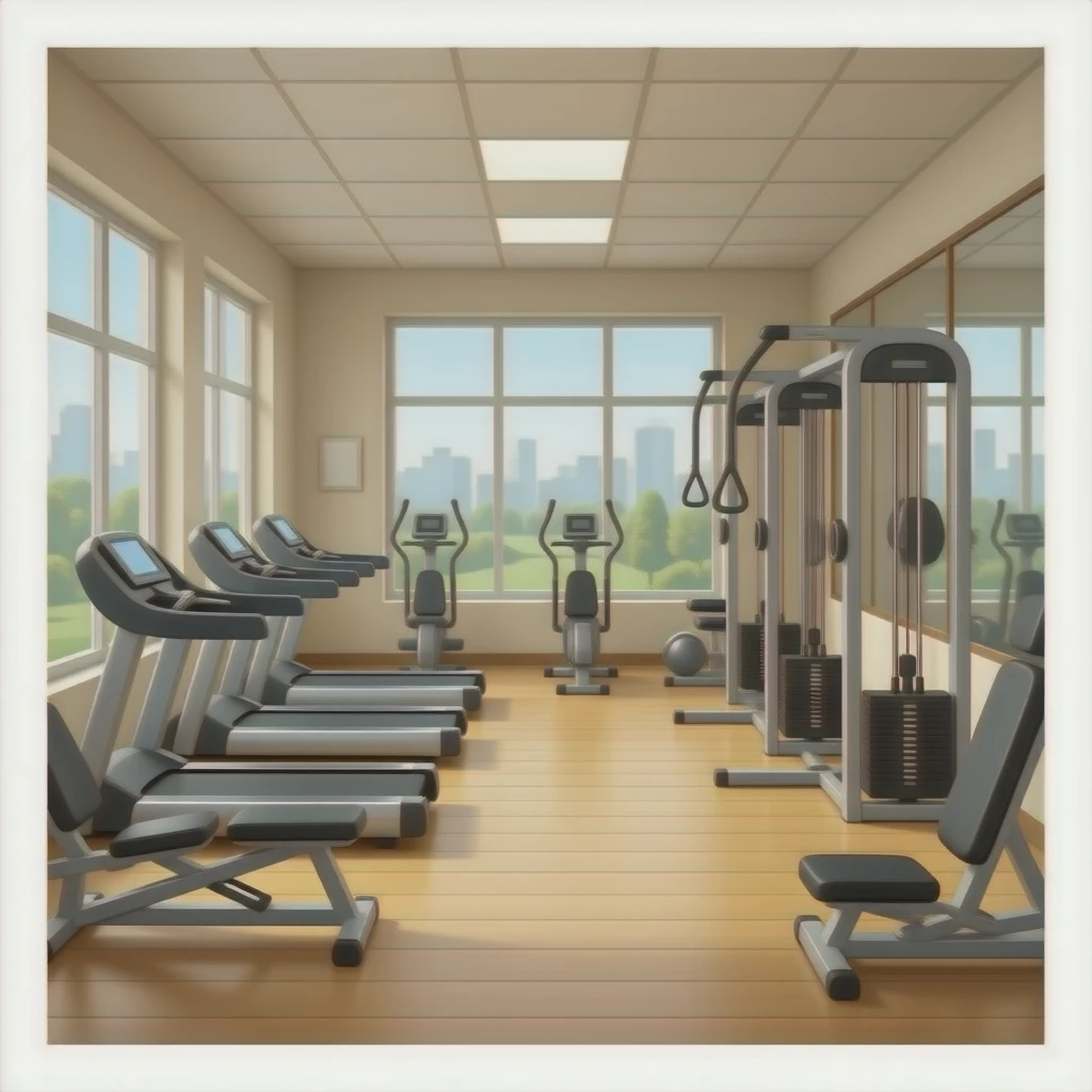 Gym beige sport emoji