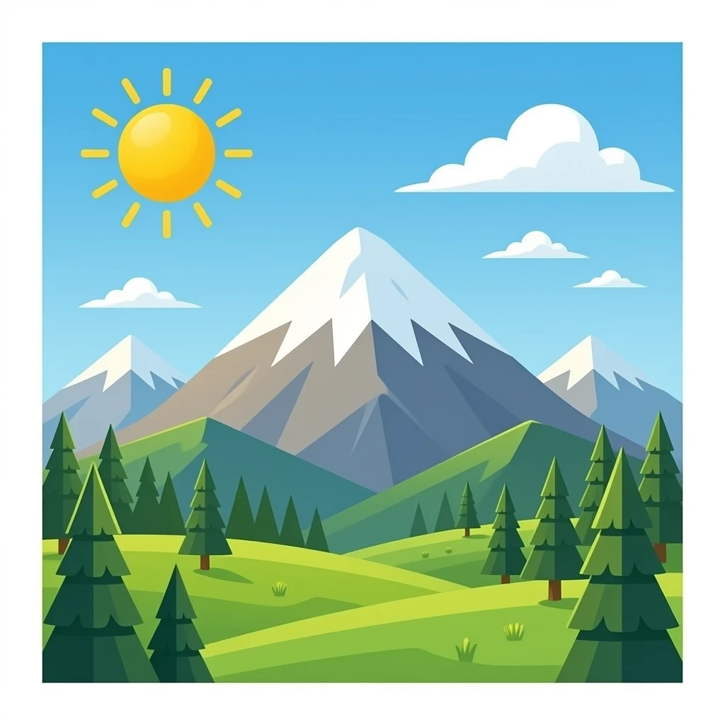 MOUNTAIN emoji