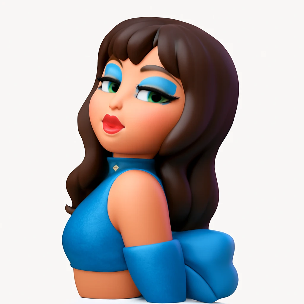 Convert the uploaded image into a 3D Apple-style emoji — preserve the key shapes, colors, and overall composition of the original image. Simplify the forms into clean, rounded cartoon-style elements while keeping the subject recognizable. Apply glossy textures, soft lighting, smooth shading, and render everything in Apple emoji style on a clean white background emoji