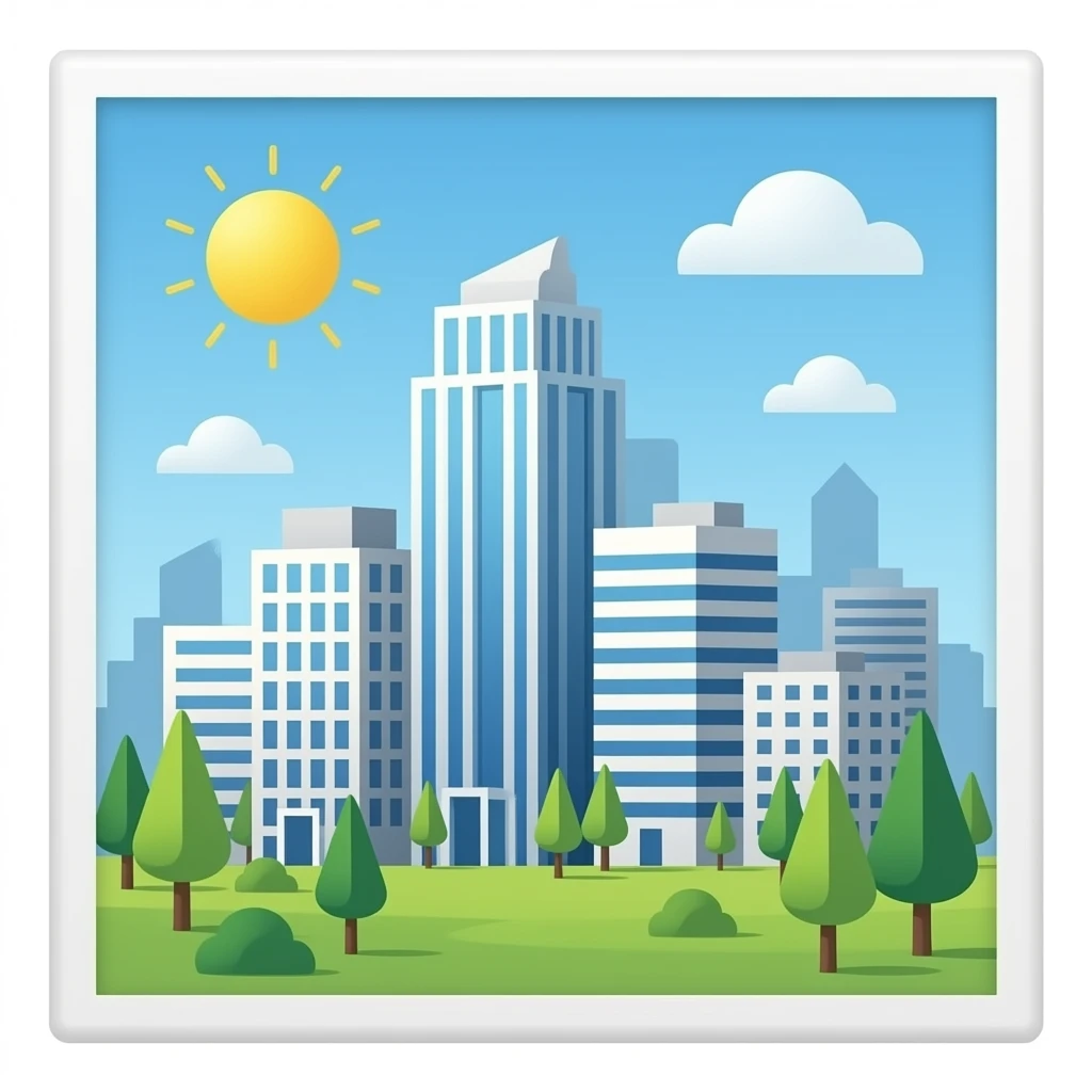 generame un emoji de edificios comerciales emoji