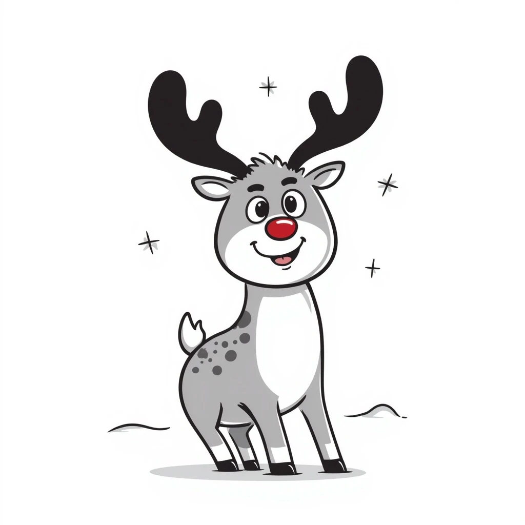 Reindeer emoji