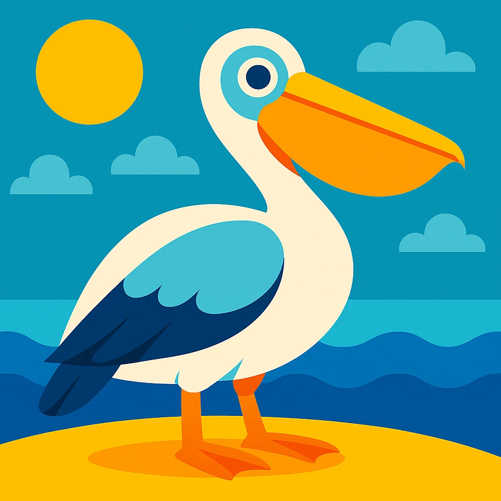 Pelican emoji