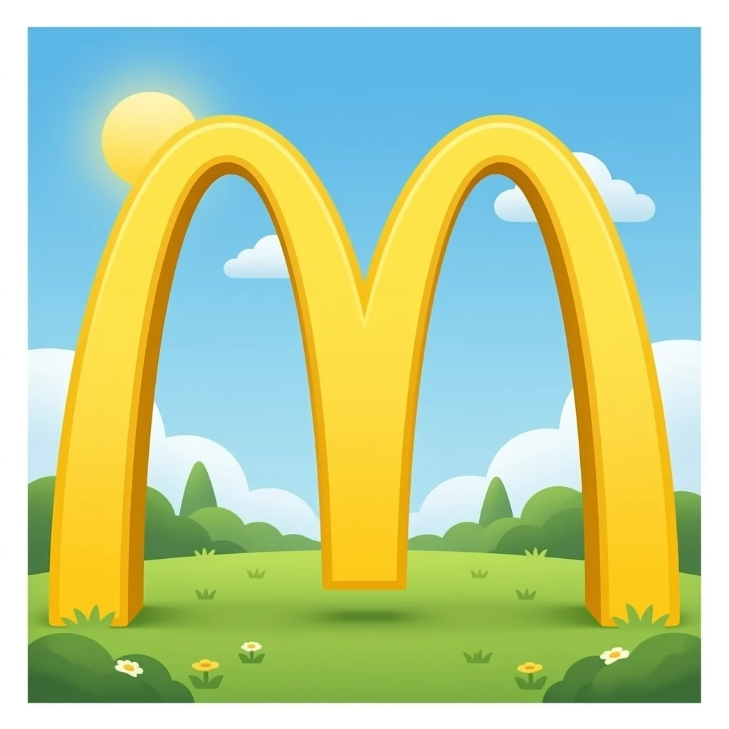 Golden arch’s McDonald’s emoji