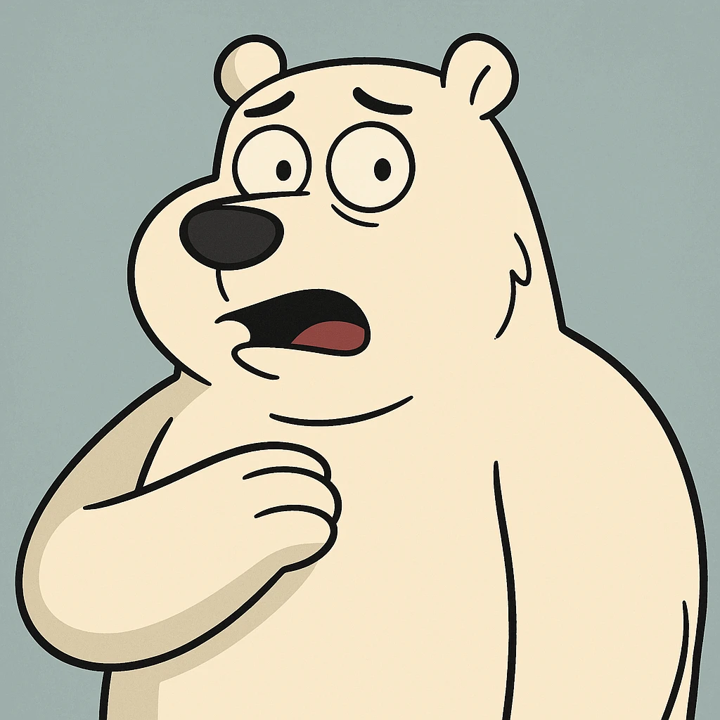 Polar bear emoji