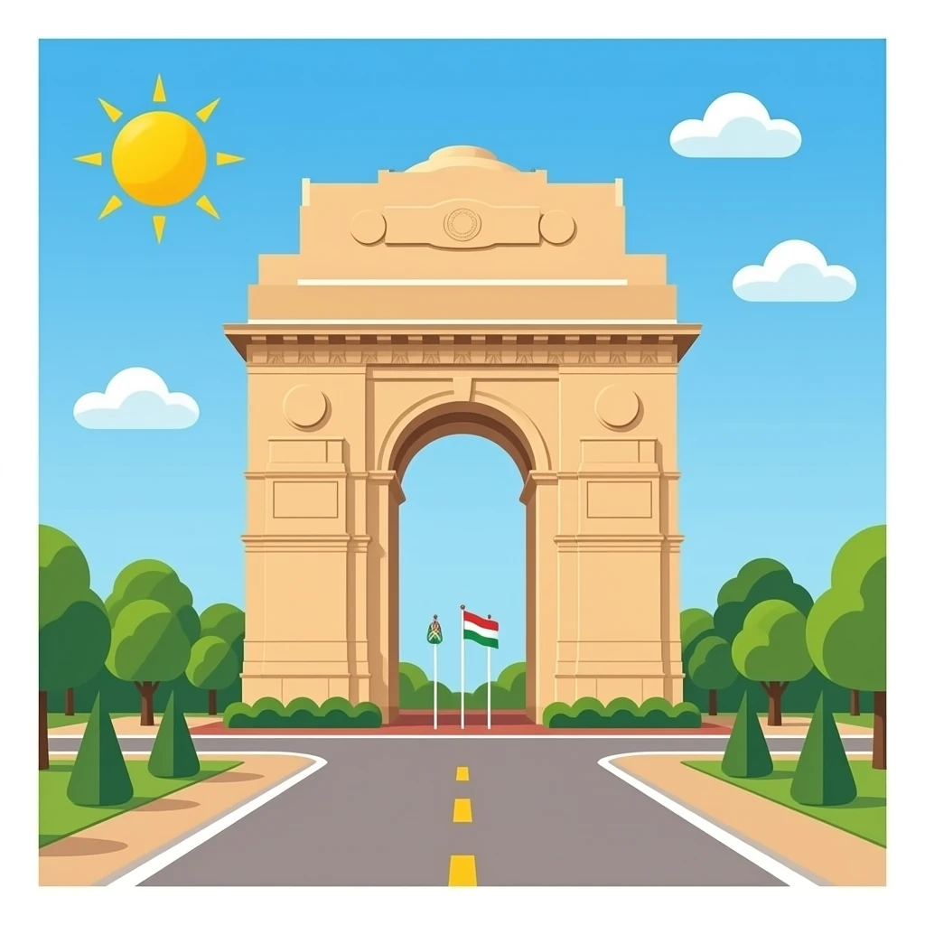 India gate emoji