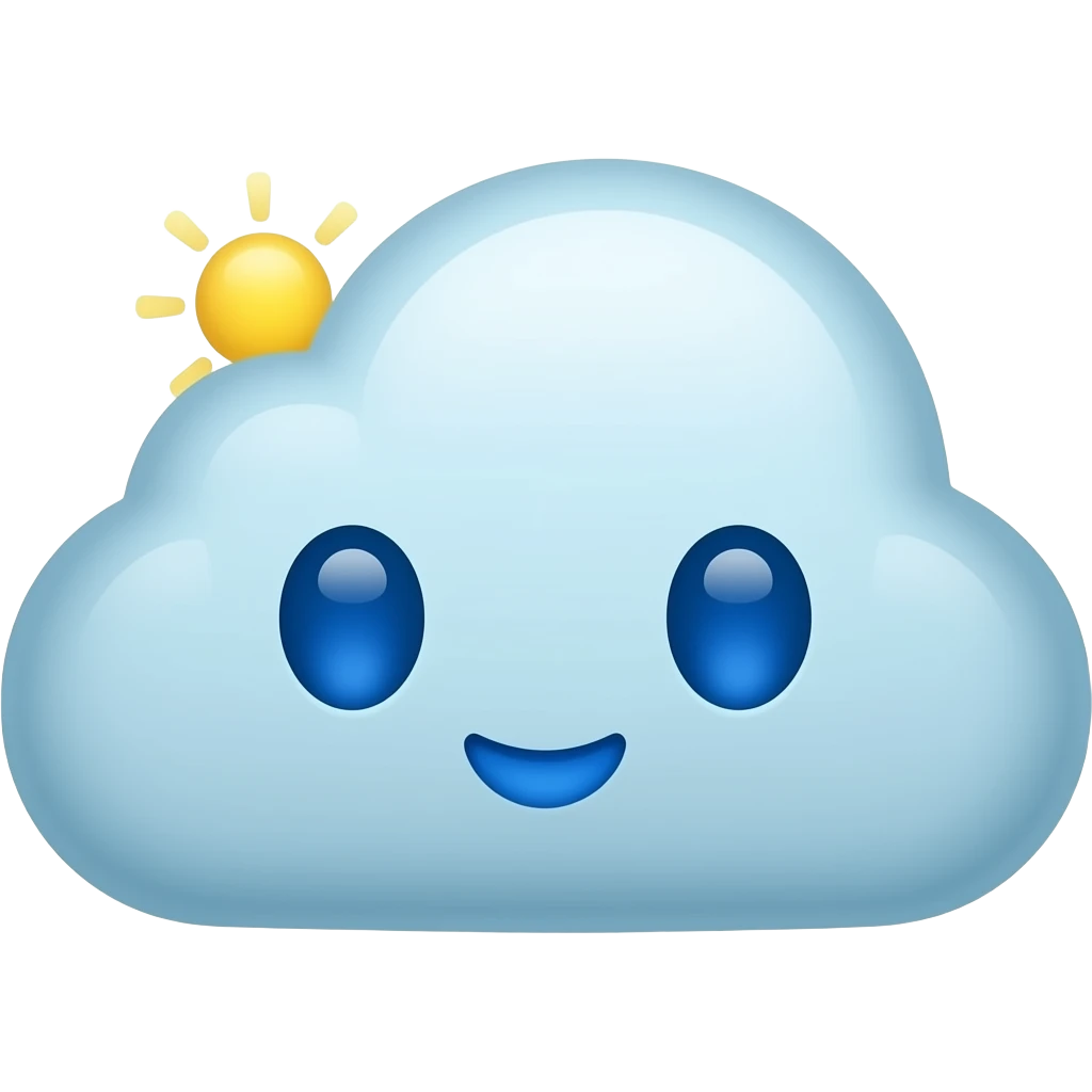cloud service emoji