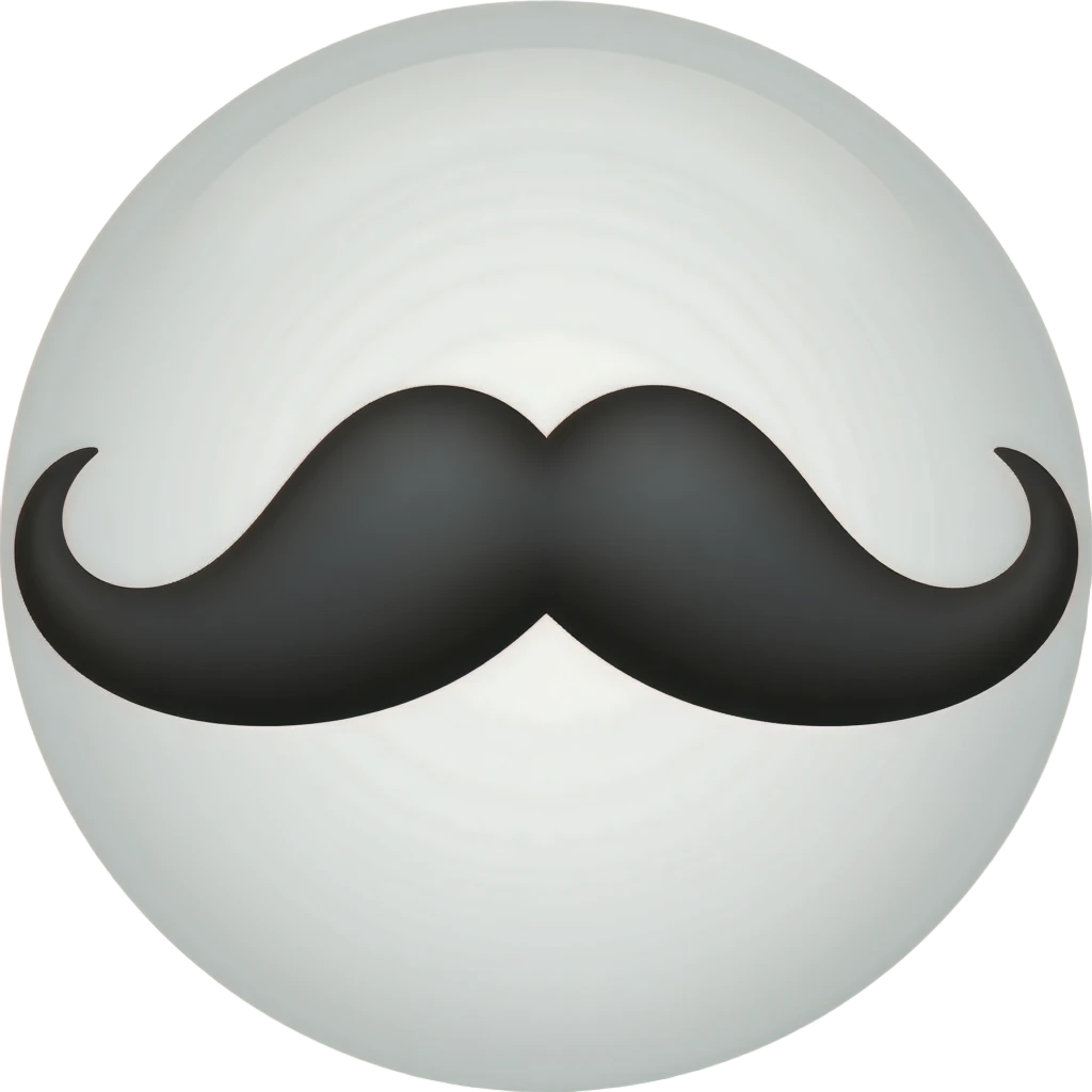 moustache emoji