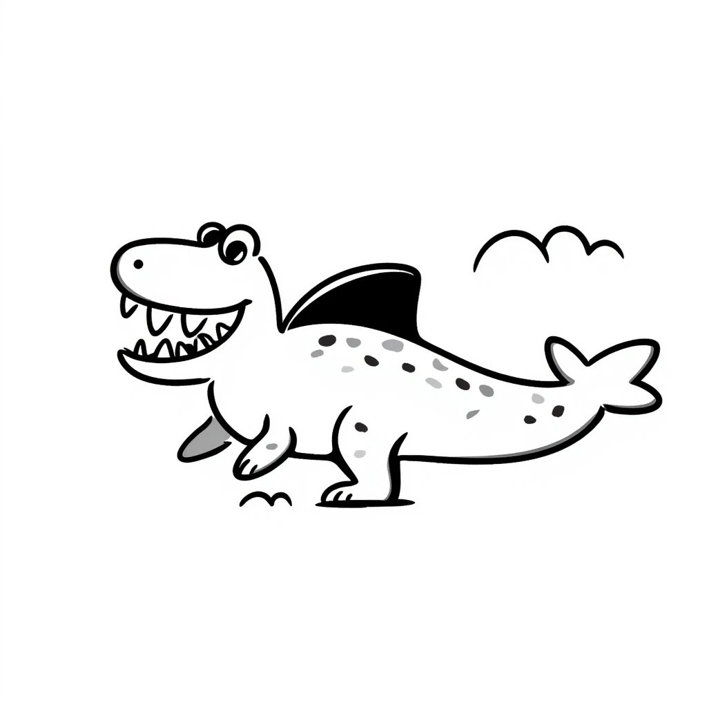 Mosasaurus emoji