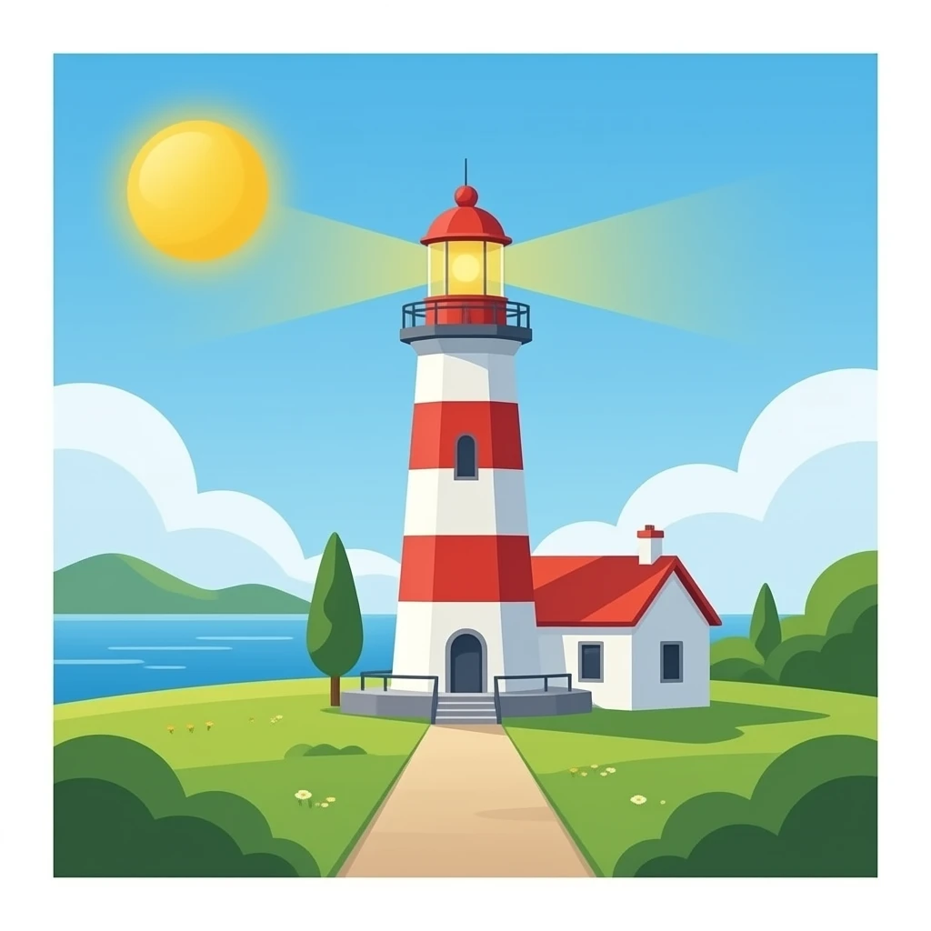 Light house emoji