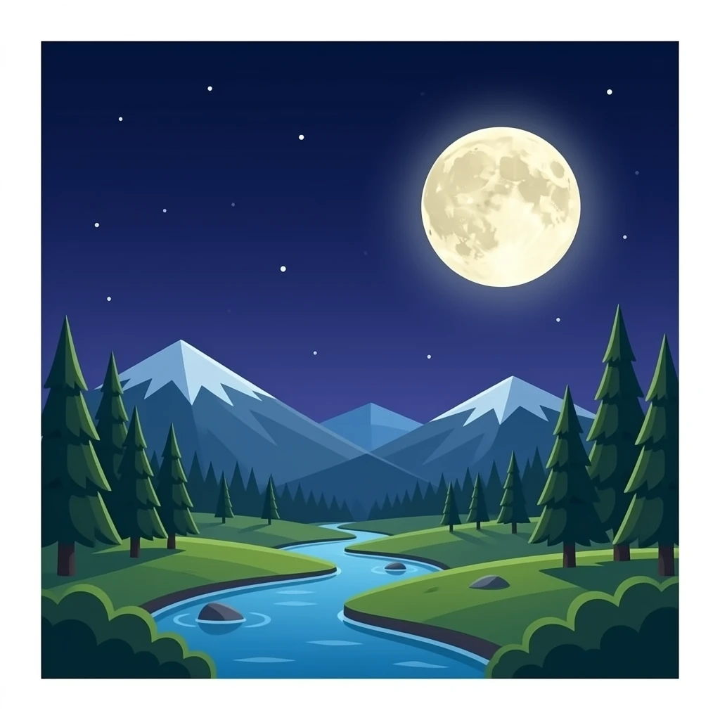 луна emoji
