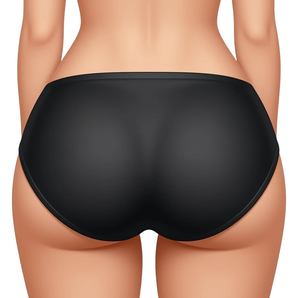 black butt emoji