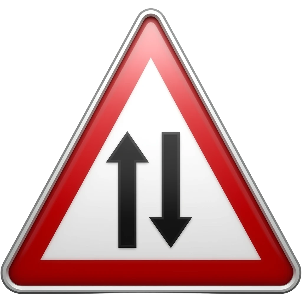 traffic sign emoji