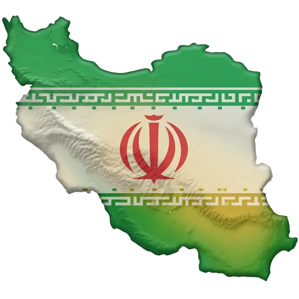 نقشه ایران emoji