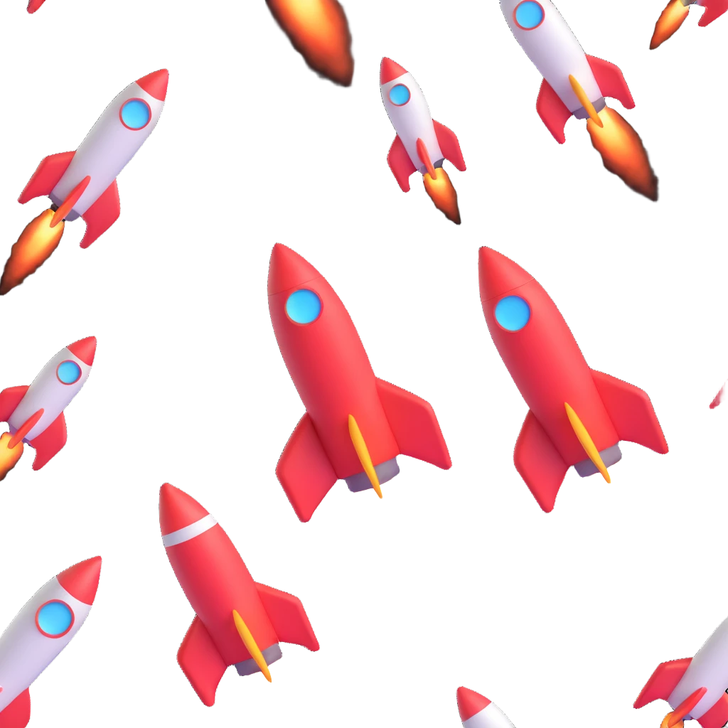 Rocket Colour full emoji