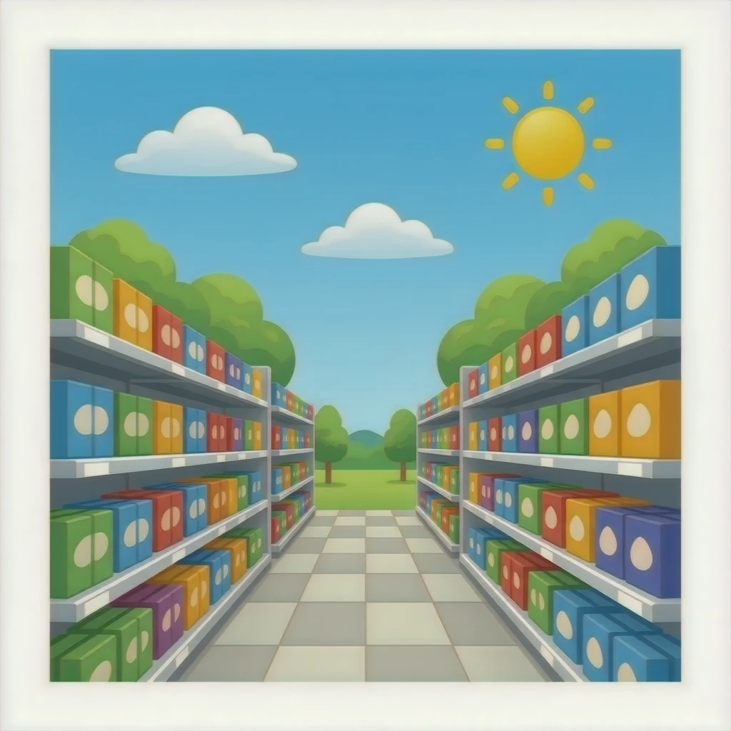 Store shelf emoji