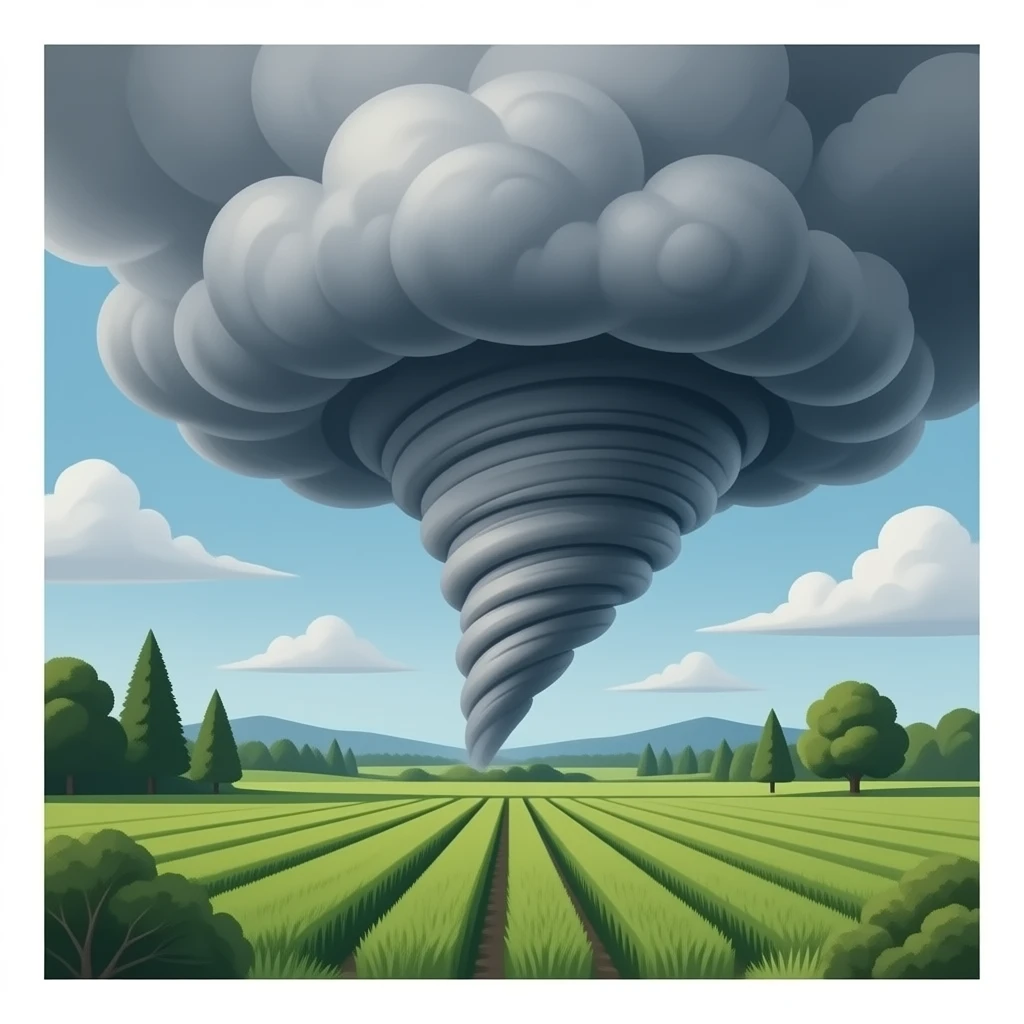 Tornado's in U.S. emoji