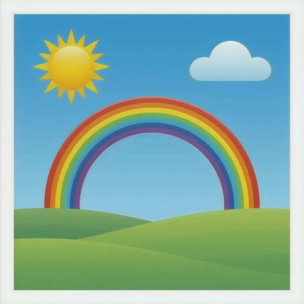 🌈☀️ emoji