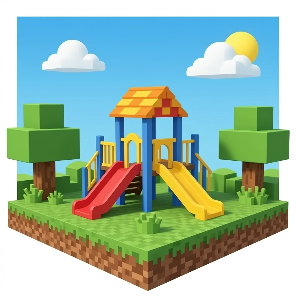 Minecraft playground emoji