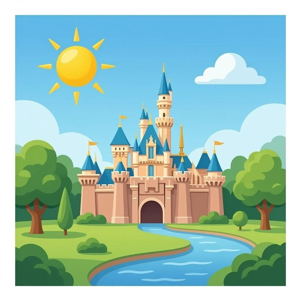 Disneyland emoji