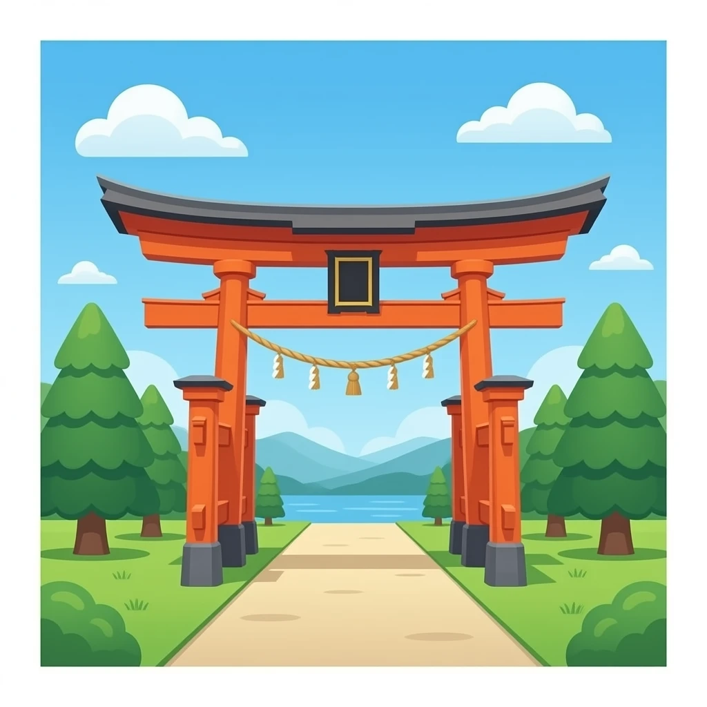 Torii gate emoji