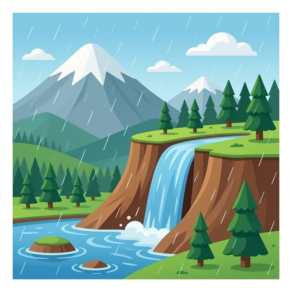 Land slide emoji
