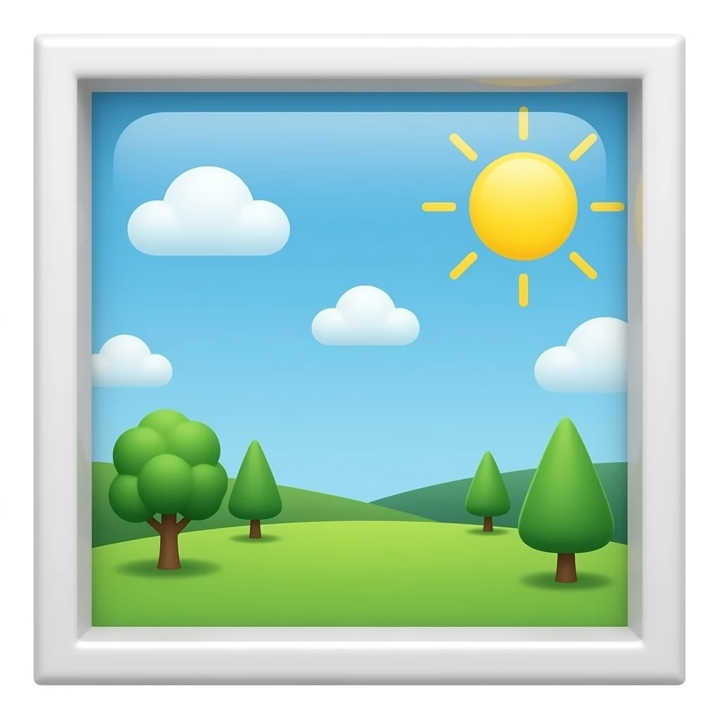 square  window emoji