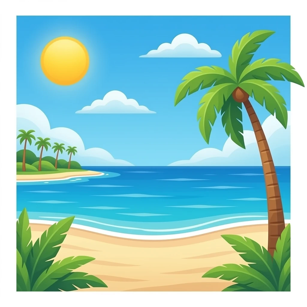 beach emoji