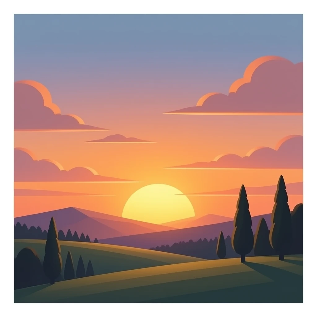 Sunset emoji
