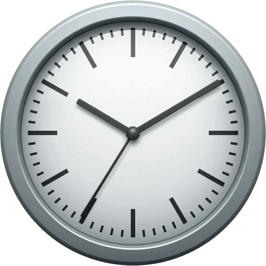 clock it emoji
