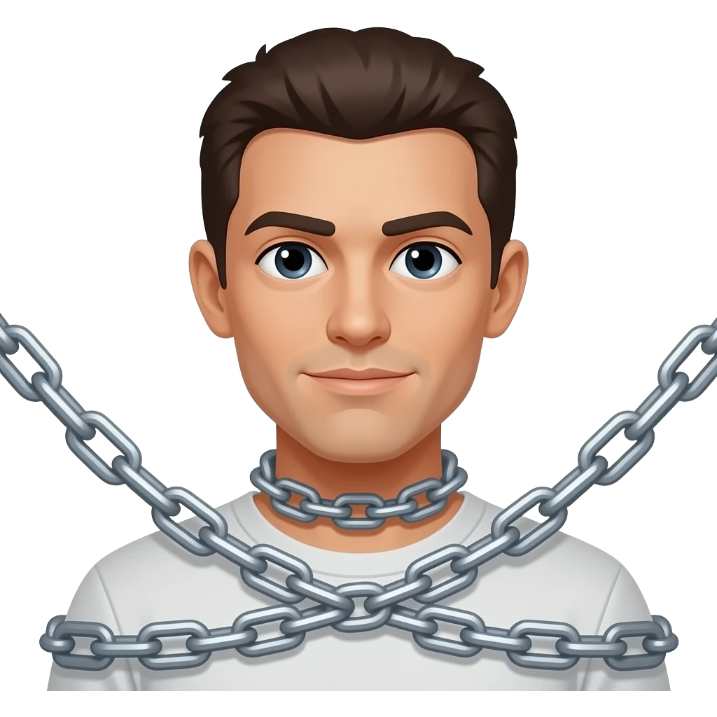 Slave and chains emoji